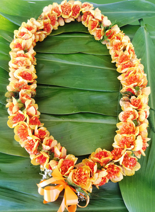 Double Ilima Flower Lei  Aloha Hawaiian Flowers